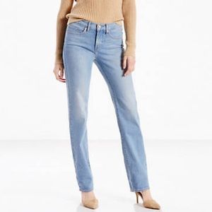 314 shaping straight stretch jeans